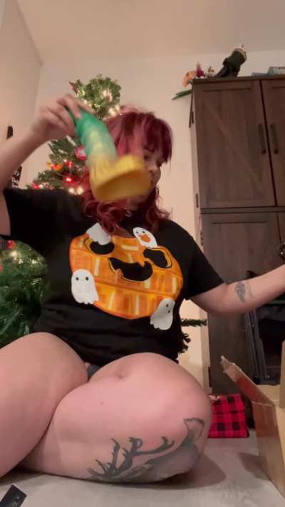 Unboxing my new L Mephisto in the GreenyMagic Christmas colors!