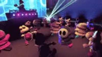 What is the origin of the koopas and shy guys club dancing meme?