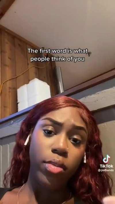 The 1st Word that comes to Mind is: