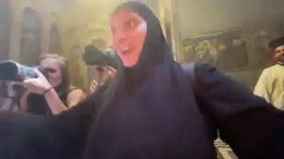 Allegedly ,holy light wont burn you.dont try this at home ,folks