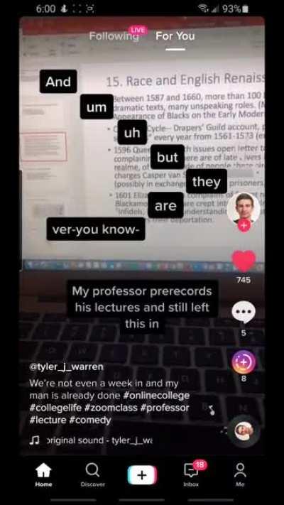 When it's 3am and you're on your fifth attempt at a lecture.