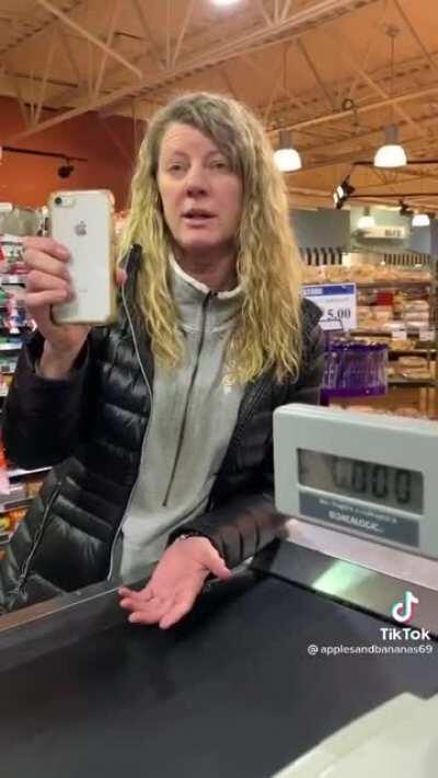 Kudos to the 17-year-old employee who stood her ground against Canadian Karen