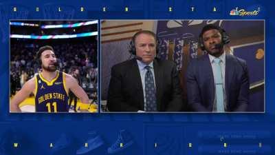 [Highlight] Klay Thompson blanks out during post-game interview and misses the broadcast's question.