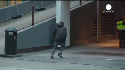 Walking in the Wind: People blown over in streets as Storm Ivar hits Norway!