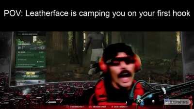 Look how happy he is with his chainsaw