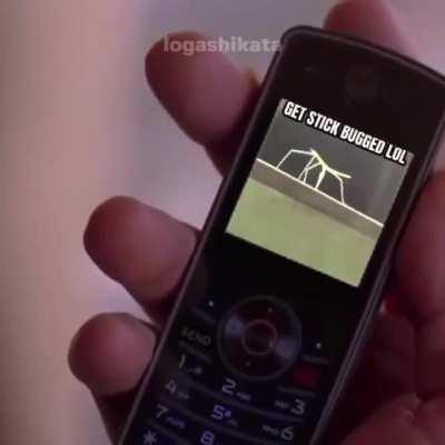 He just wanted to use his phone caw caw