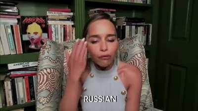 Emilia Clarke Recites 