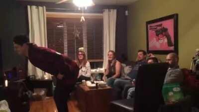 the fire has to come out somewhere... oh my goodness gaseous.