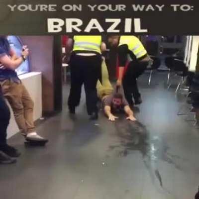You're going to brazil