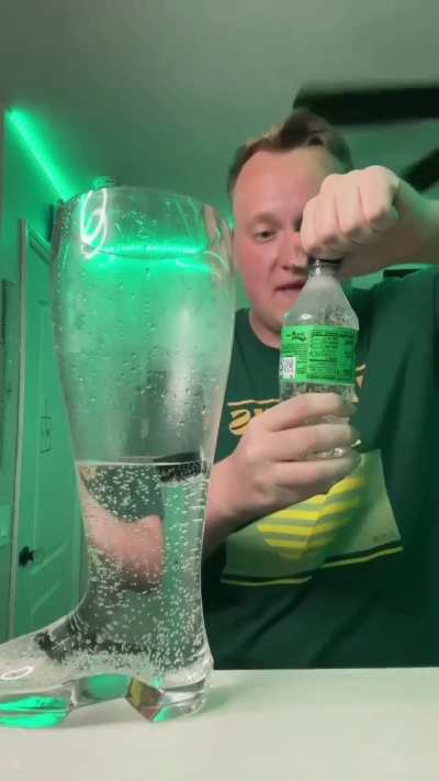 he's scared of sprite