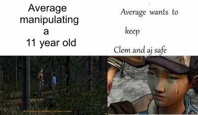 Kenny just wants them safe.