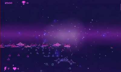 SYNTH INVADERS - 3D wire model game made with pygame