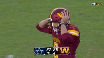 [Highlight] Austin Seibert misses the game typing extra point 