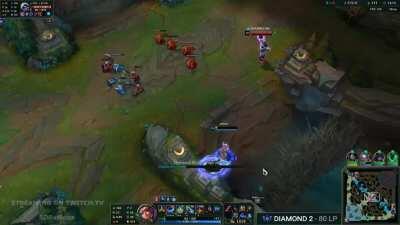 Diamond Xerath got his ankles broken
