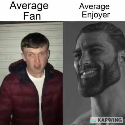 Fans vs enjoyers