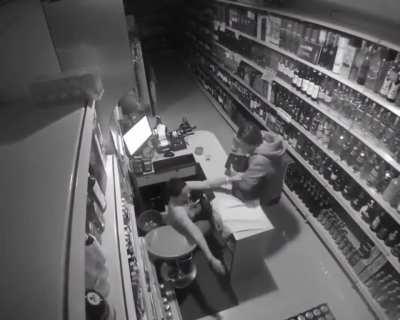 Cashier has been here before