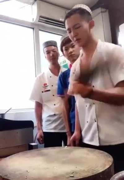 “ I studied the blade”