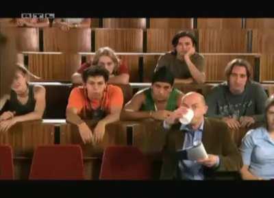 This role was supposed to be serious