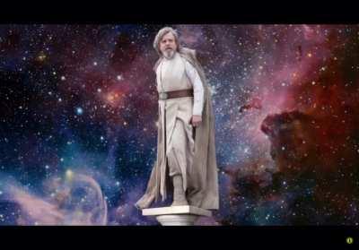 I loved the way Wisecrack explain the Last Jedi and Luke projection