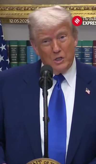 Trump on how he used trade to mediate between India and Pakistan.