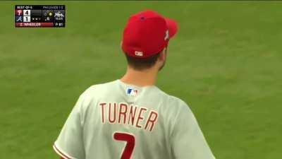 [Highlight] [Highlight] The Braves score a run for the first time ever (in the 2023 postseason).