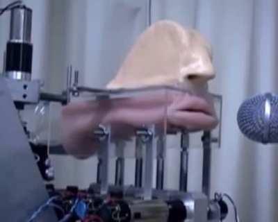 Robot Mouth Produces Human-like Sounds