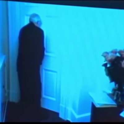 George W. Bush making fun of Dick Cheney at the 2002 White House Correspondent's Dinner.