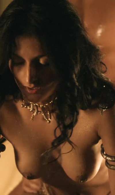 Spartacus TV Show 2010 - The royals commanded a gladiator to knock in Aria, a Jordanian-Iranian maid