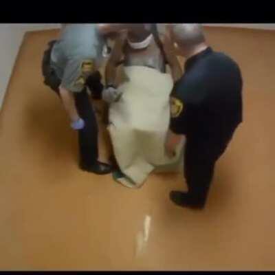 This happens almost everyday in juvenile hall, county jail and prison, where officers beat up inmates while being restrained, Don’t let this go unseen.