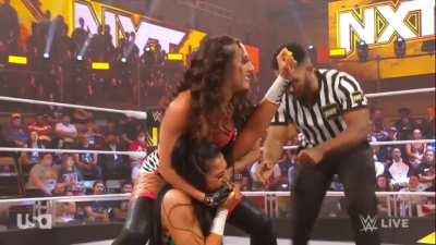 On WWE NXT: Jacy Jayne vs Indi Hartwell