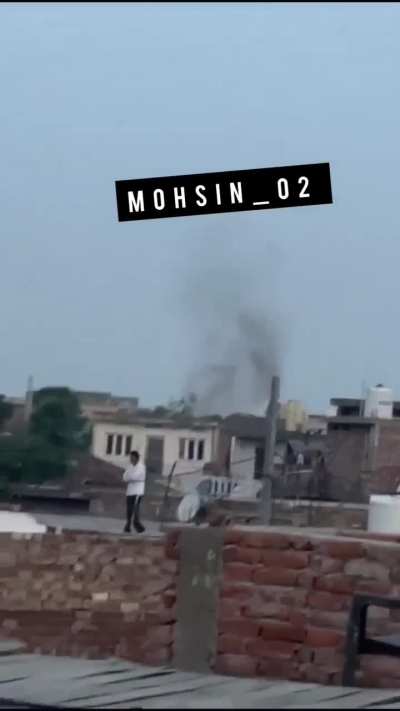 Operation Bunyan um Marsoos - Pakistani YIHA-III loitering munition drone strikes its target - 10 May, 2025.