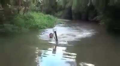 Thank God that river didn’t get any deeper