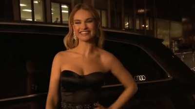 Lily james