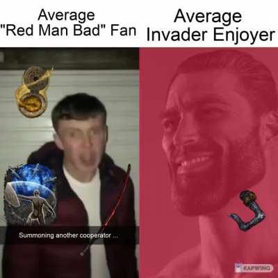 Pls Michael Zaki, Ban the Bad Red Men