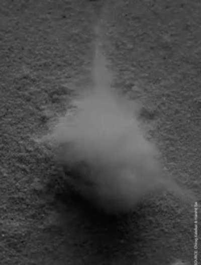 Water droplet VS hot sand