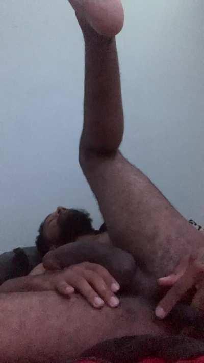 Sometimes you gotta stick a toy up your butt for that extra umph