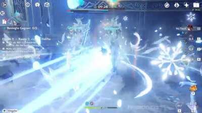 [PERMA FREEZE COMBO] How to break shields of Abyss Heralds 11-3 fast and easy | Without Ganyu | Triple Ice Chars: Rosaria Chongyun Kaeya