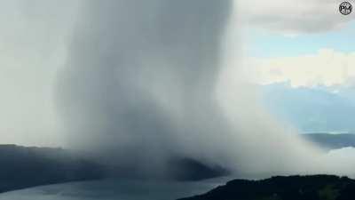 heavy rain in austria