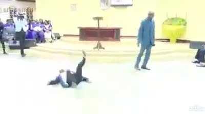 Holy Spirit Helping Pastor to Play Football