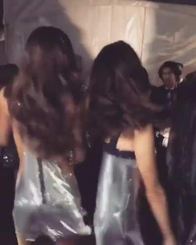 Izabel Goulart and Ale