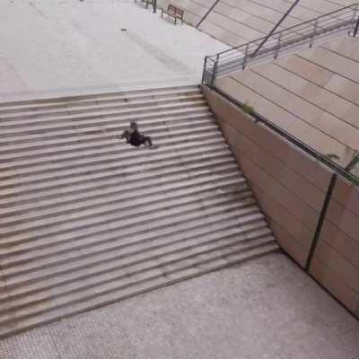 he surprisingly landed it