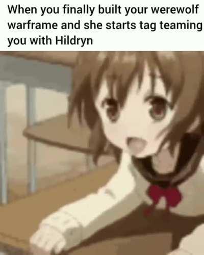 I think I've seen r34 art of the werewolf warframe before