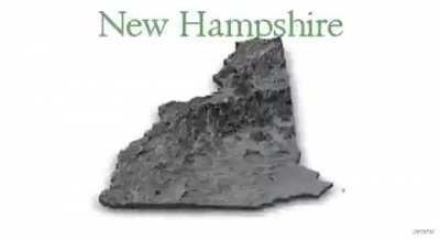New Hampshire Topography
