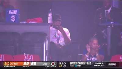 [Highlight] Clippers go on a run and Kawhi is going crazy