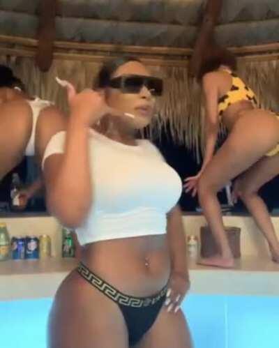 Snippet from her Instagram