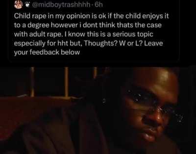 Normal Twitter opinion