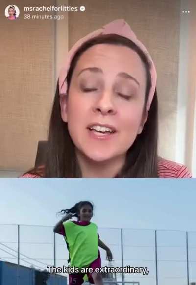 Ms Rachel is trying to stop the Israeli government from demolishing a children’s soccer field. She’s calling on FIFA, UEFA and players for help.