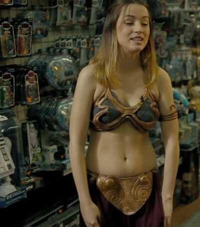 Ana De Armas as Slave Leia