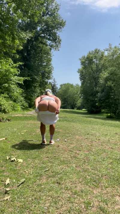 Here’s my ass… now watch this drive