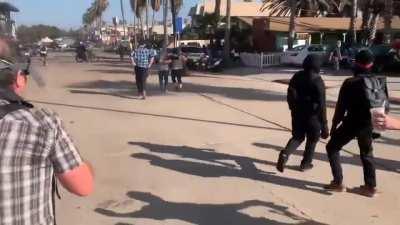 Recap of pacific beach protest on 1/9/2021